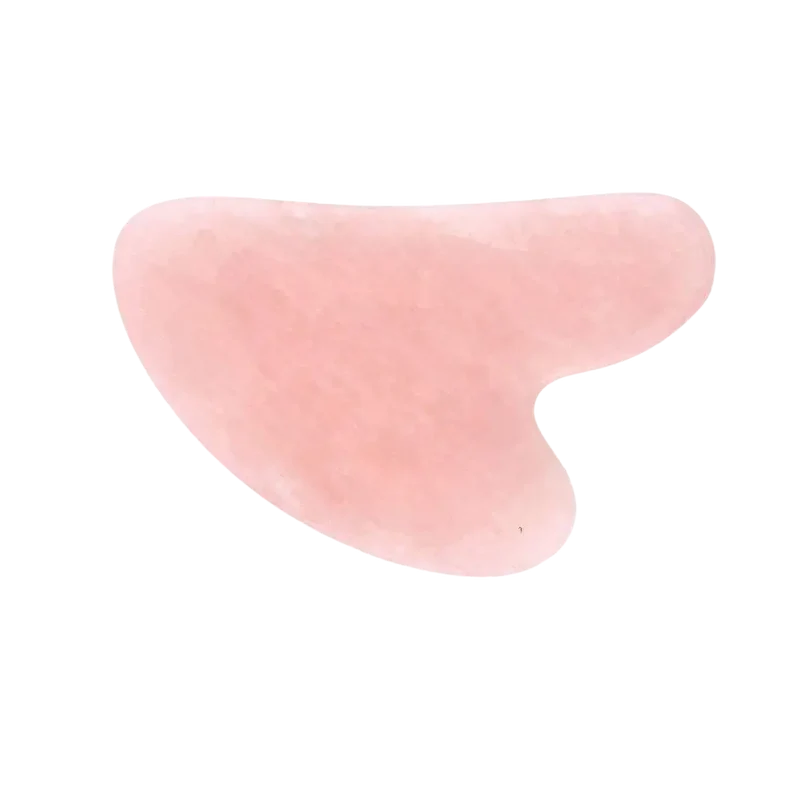 Gua Sha Rosenquarz - Massagegerät
