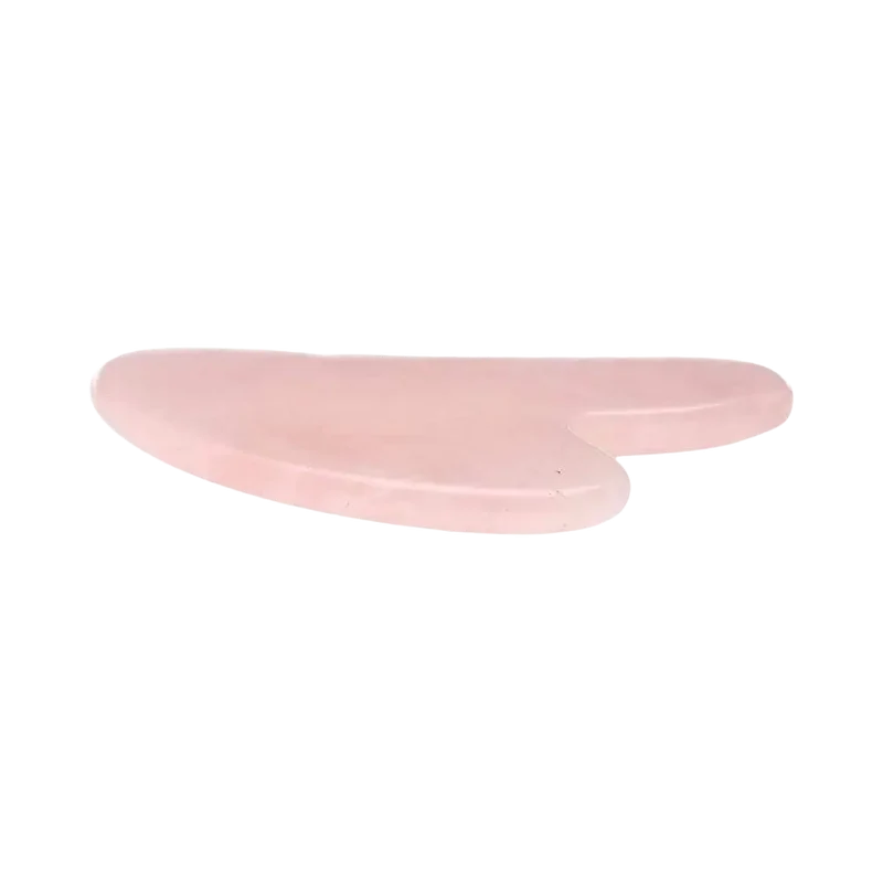 Gua Sha Rosenquarz - Massagegerät