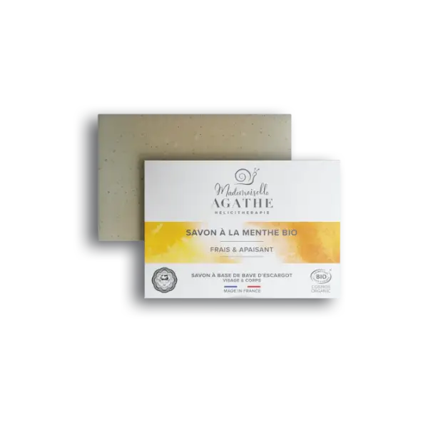 Natürliche Seife - Bio-Minzseife – frisch und beruhigend