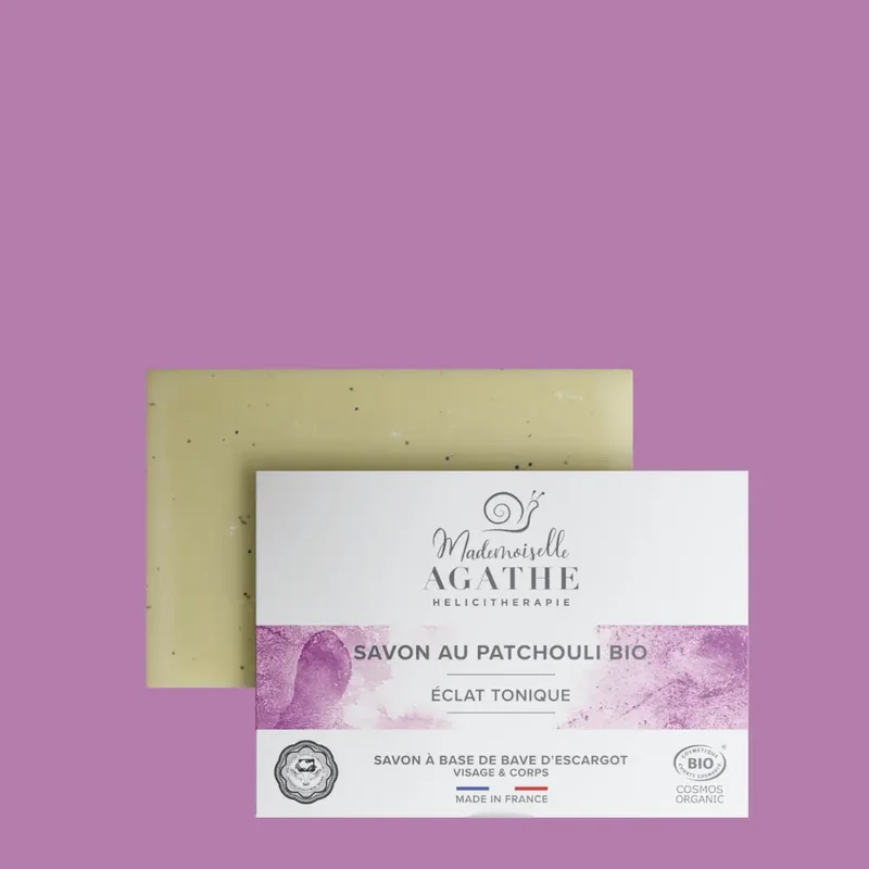 Natürliche Seife - Bio-Patchouli-Seife – Tonisierender Glanz