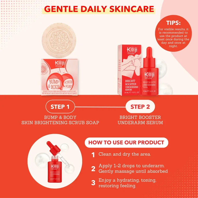 Koji White – Bright Booster Achselserum