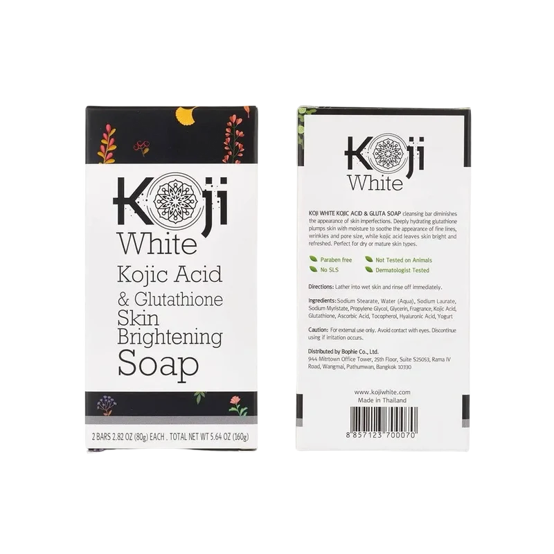 Koji White – Kojic-Säure & Glutathion Hautaufhellungsseife