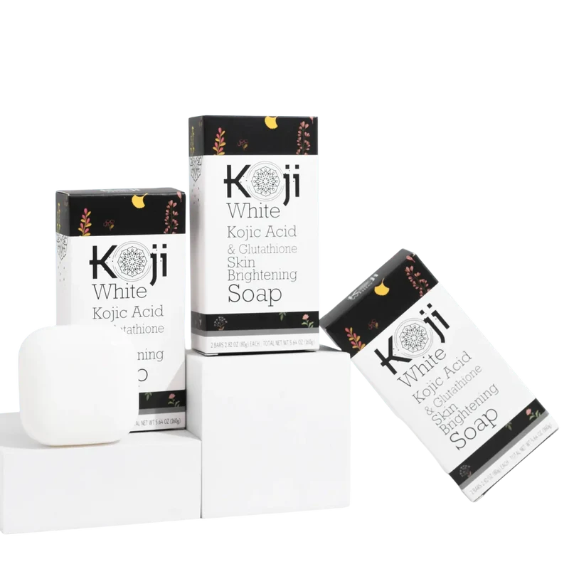 Koji White – Kojic-Säure & Glutathion Hautaufhellungsseife