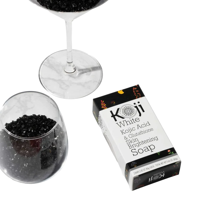 Koji White – Kojic-Säure & Glutathion Hautaufhellungsseife