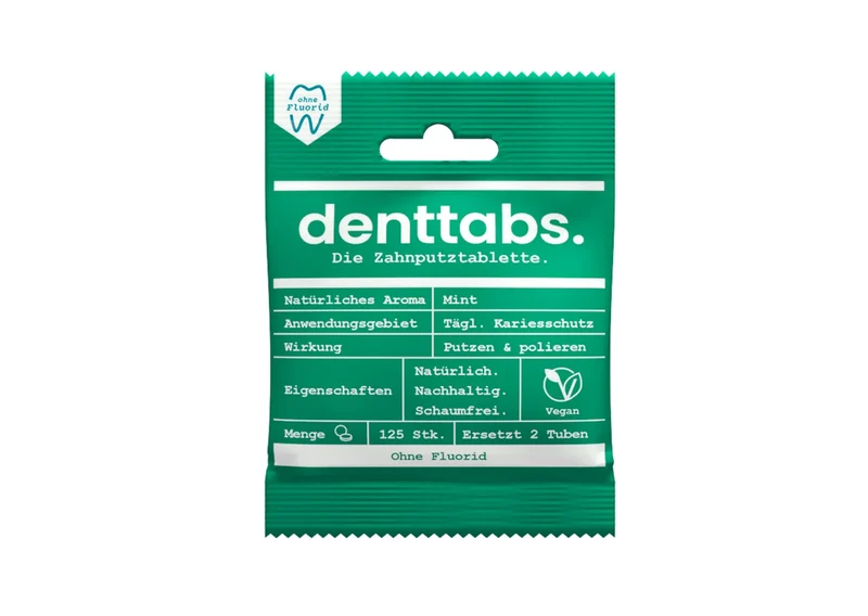 denttabs Zahnputztabletten