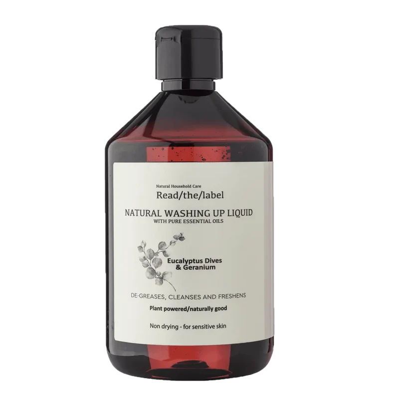 Natürliches Geschirrspülmittel Handspülmittel Eucalyptus Dives & Geranium 500 ml