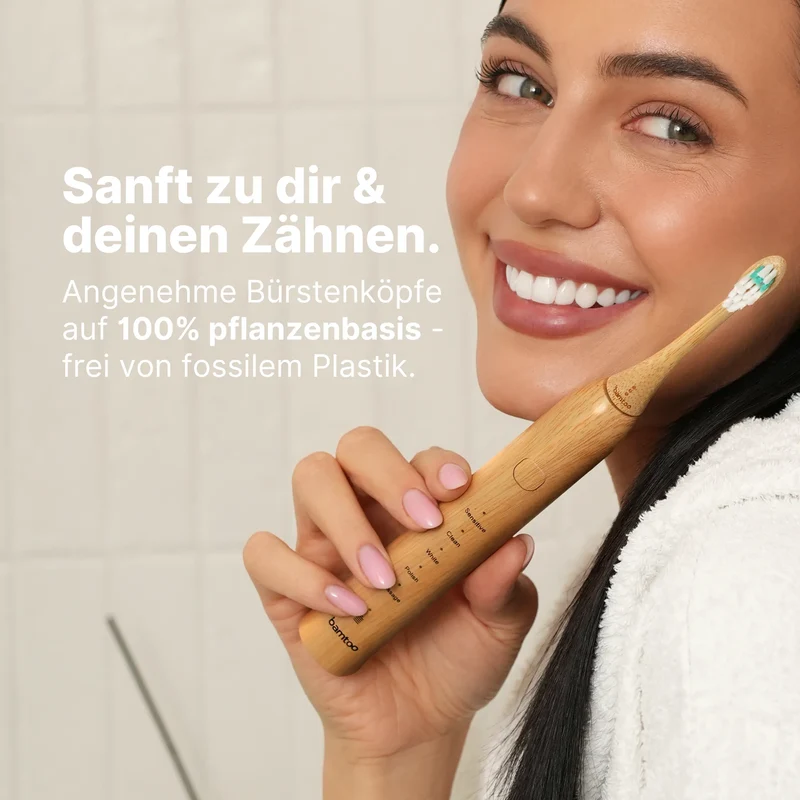Nachhaltige Schallzahnbürste - Pro 3D Set
