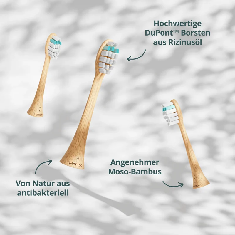 Nachhaltige Schallzahnbürste - Pro 3D Set