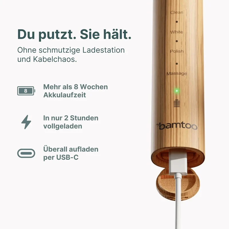 Nachhaltige Schallzahnbürste - Pro 3D Set