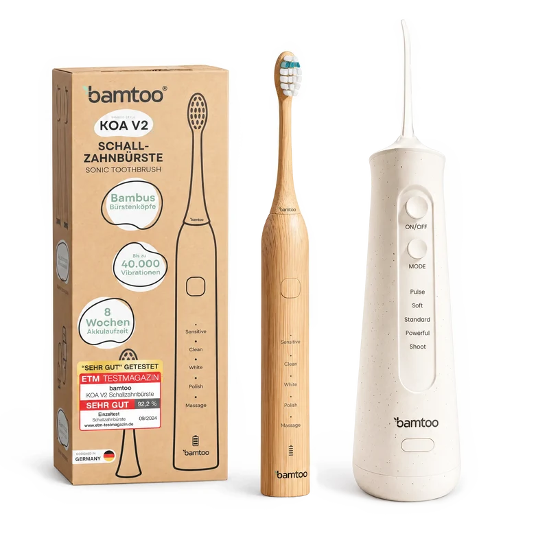 Schallzahnbürste & Munddusche - Basic Bundle