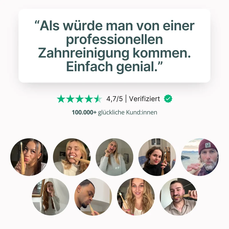 Schallzahnbürste & Munddusche - Basic Bundle