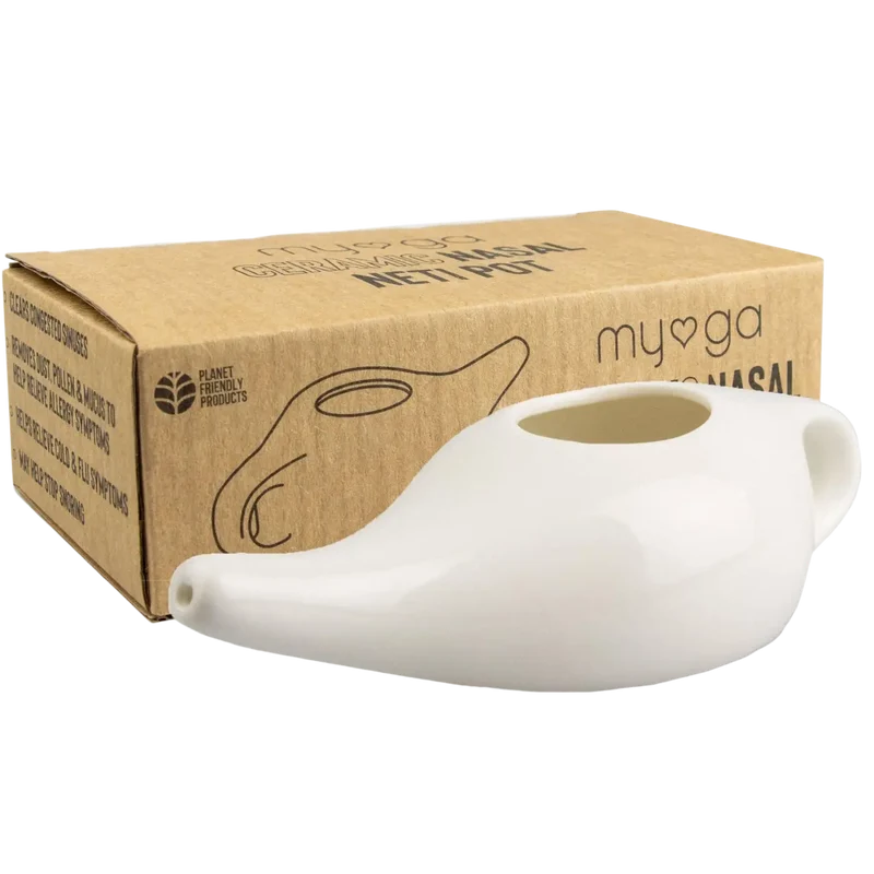 Keramischer Nasaler Neti Pot Nasenspülkanne
