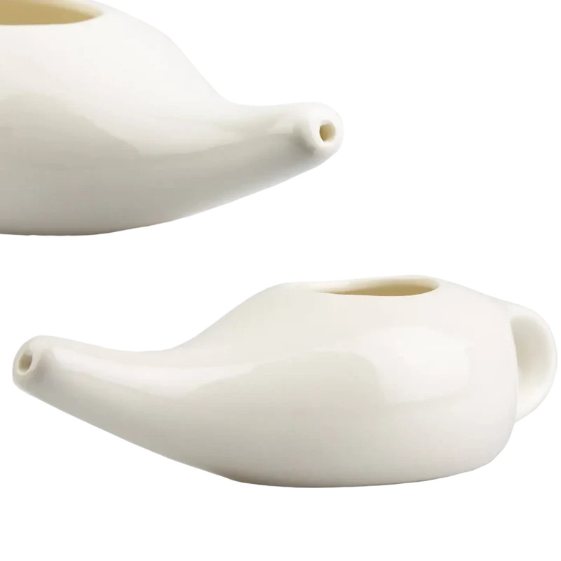 Keramischer Nasaler Neti Pot Nasenspülkanne