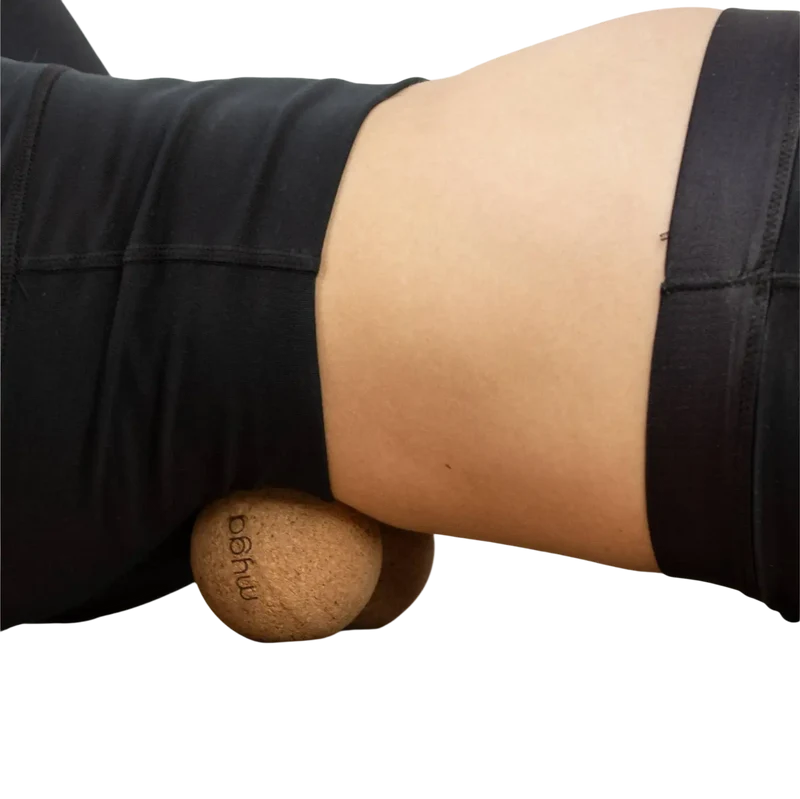 Korkmassage Erdnuss Multifunktionale Faszienkugeln Fitness Massage Doppel-Ball