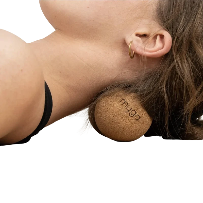 Korkmassage Erdnuss Multifunktionale Faszienkugeln Fitness Massage Doppel-Ball