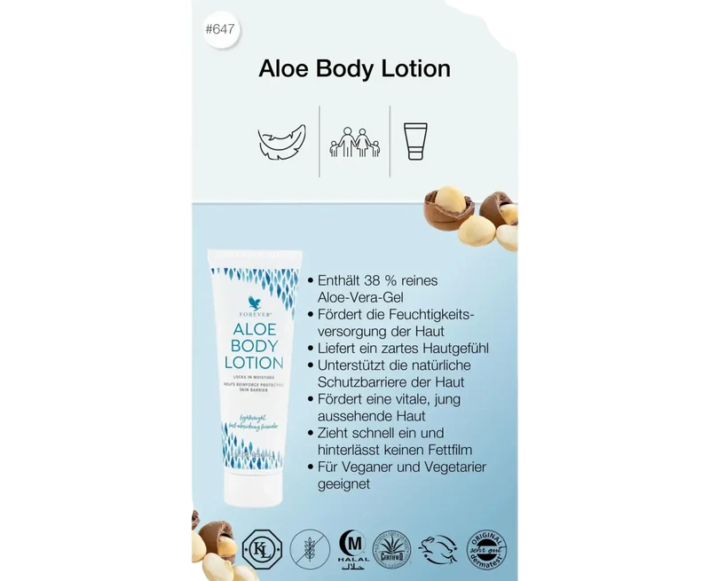 Forever Aloe Body Lotion