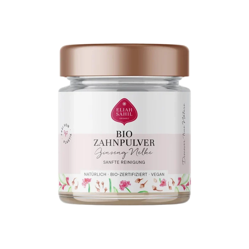 Bio Zahnpulver Ginseng – Natürliche Zahnpflege mit pflanzlicher Kraft