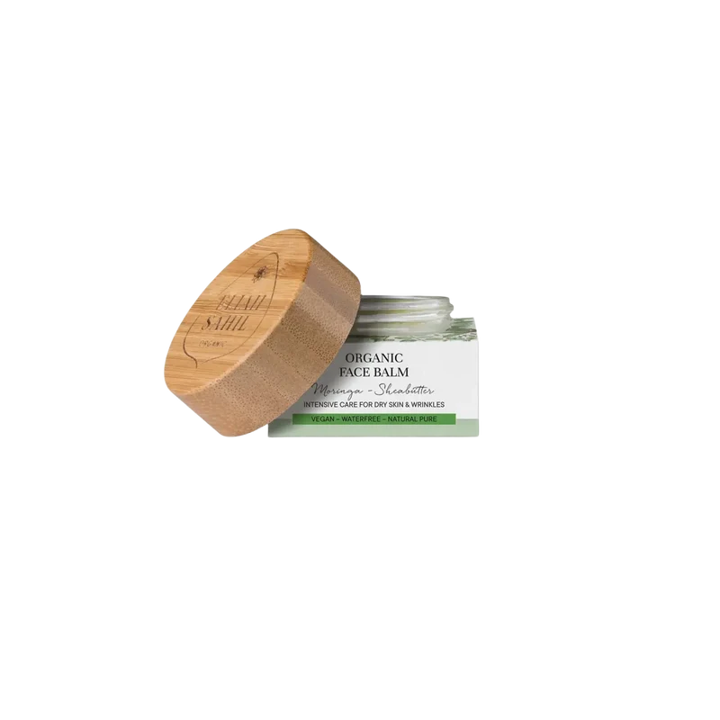 Bio Gesichtsbalsam Moringa-Sheabutter 15ml