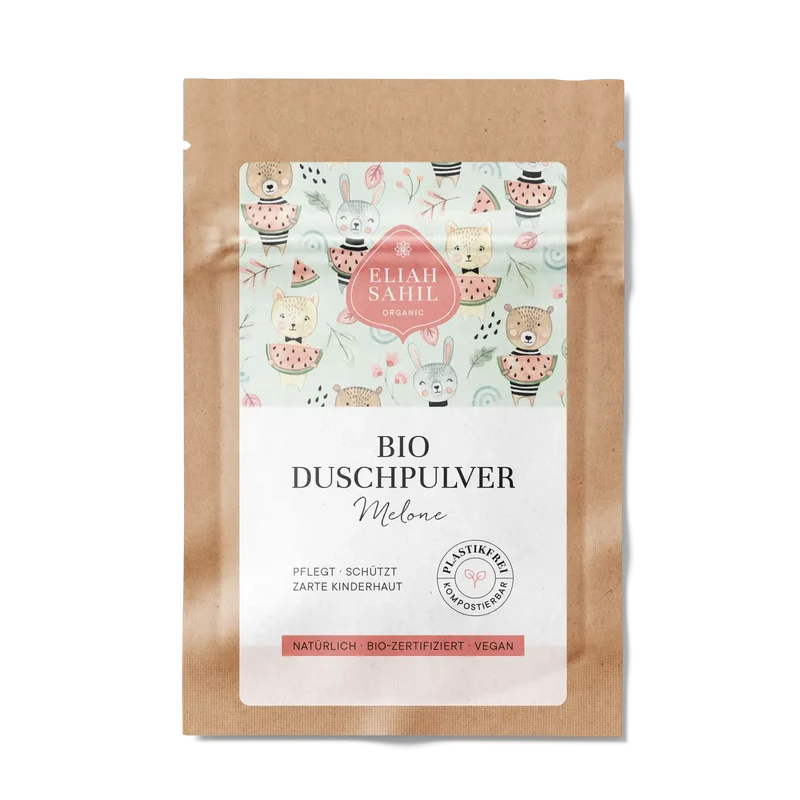 Bio Duschpulver Kinder Melone – Sample 10 g