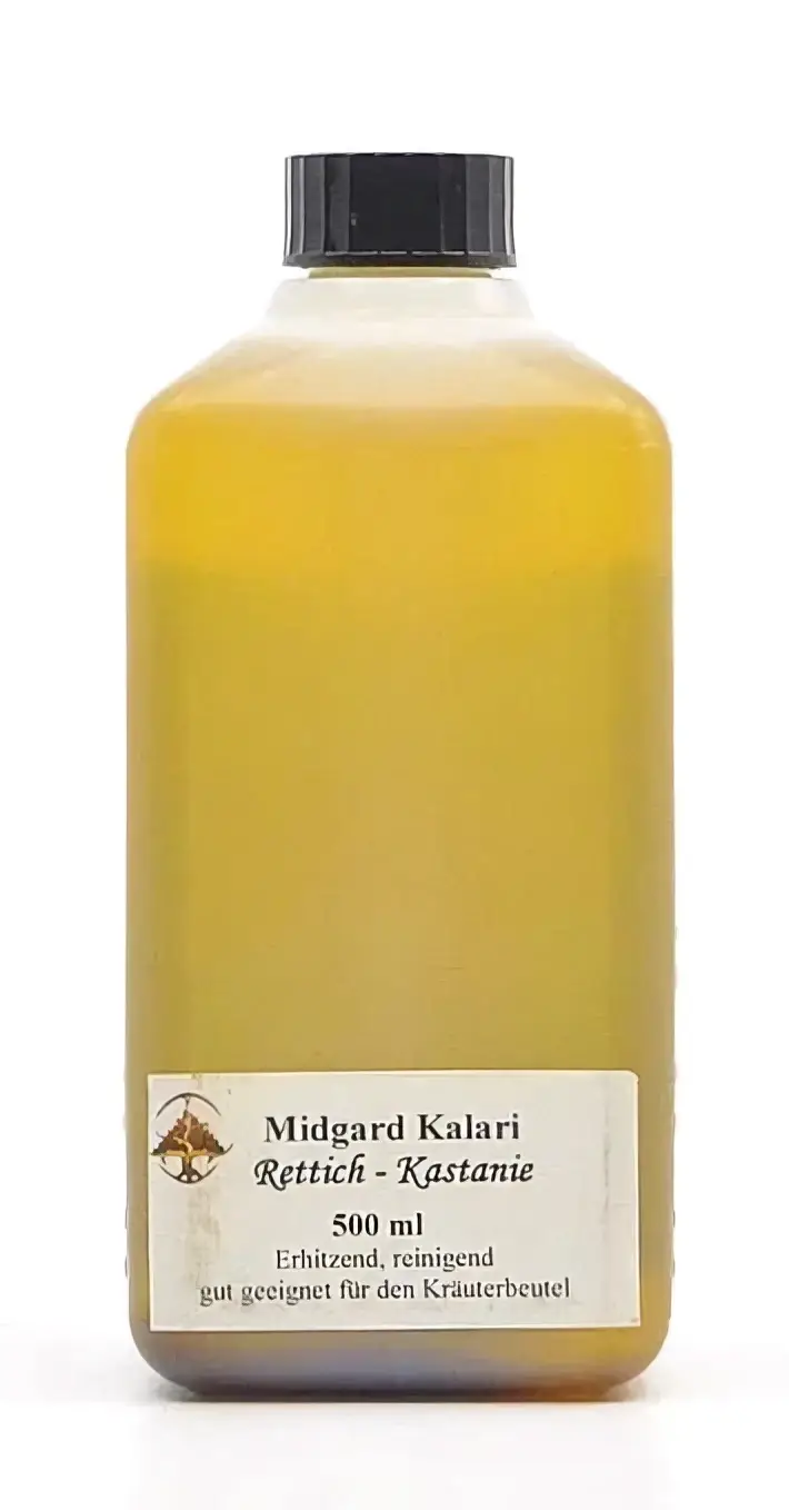 Midgard Kalari - Rettich-Kastanie Thailam (extra stark) – Ayurvedisches Massageöl für Kraft & Geschmeidigkeit