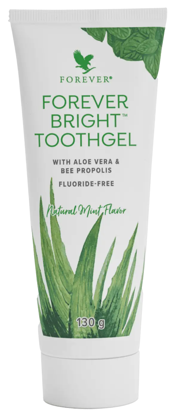 Forever Bright Toothgel - Zahnpasta ohne Fluorid mit Aloe Vera