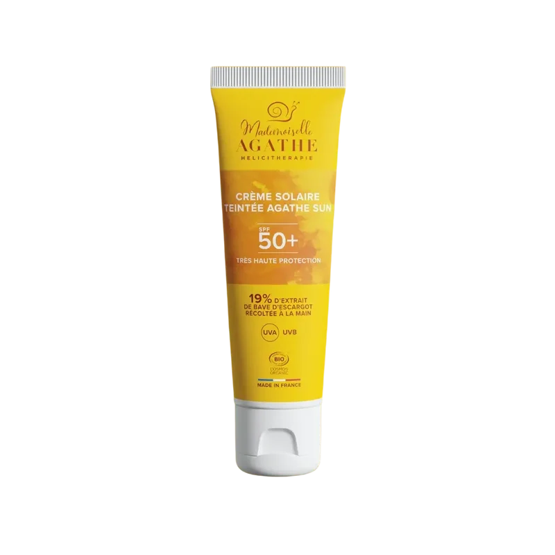 Natürliche Sonnencreme Bio Sonnenschutz - getönt SPF50+ - Natürliche Sonnenschutzcreme