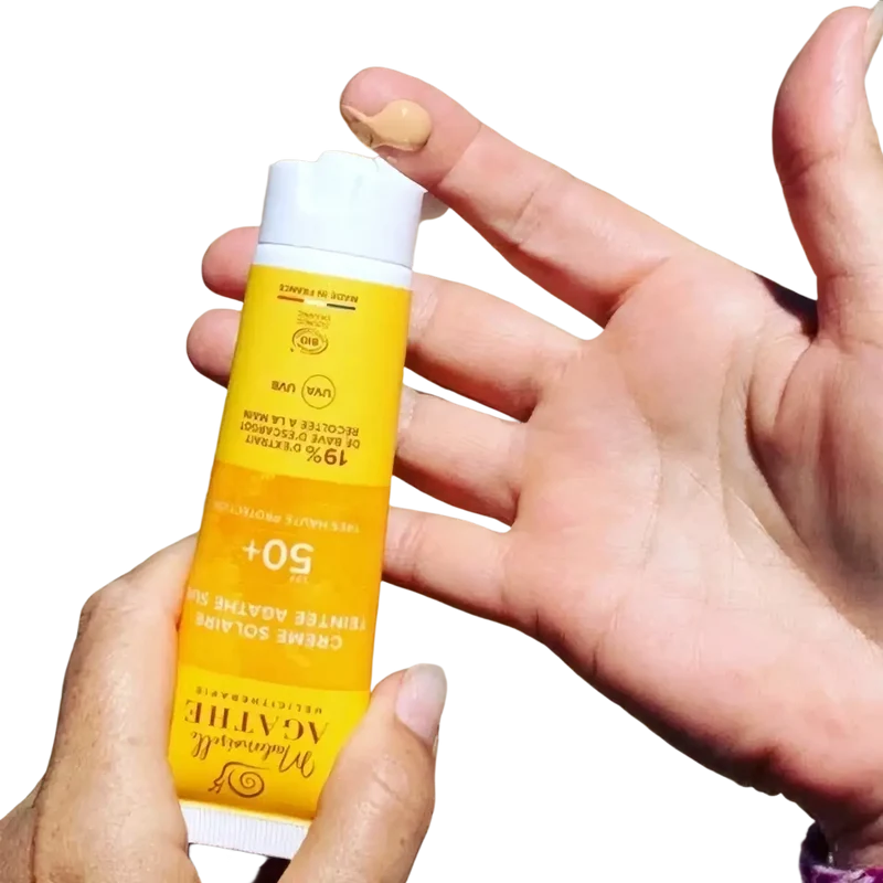 Natürliche Sonnencreme Bio Sonnenschutz - getönt SPF50+ - Natürliche Sonnenschutzcreme
