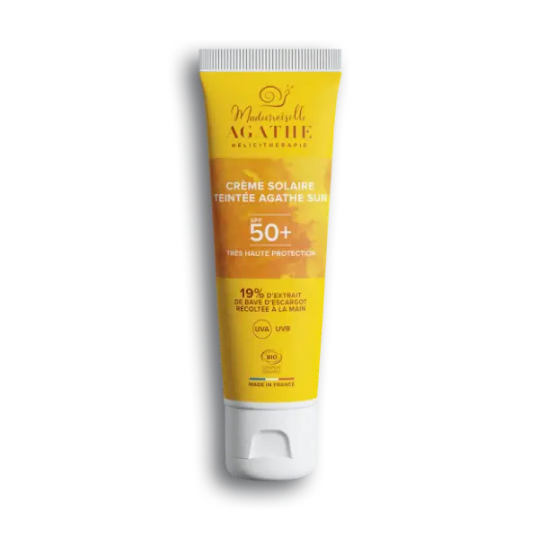 Natürliche Sonnencreme Bio Sonnenschutz - getönt SPF50+ - Natürliche Sonnenschutzcreme
