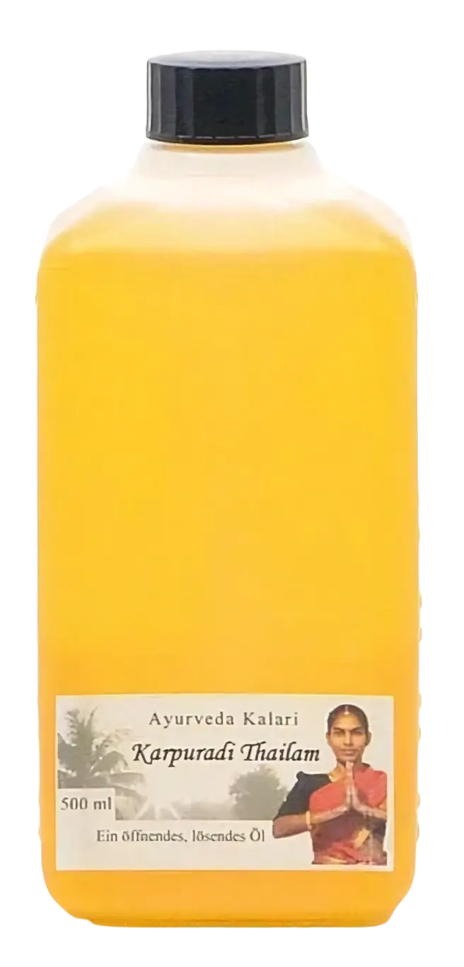 Ayurveda Massageöl Karpuradi Thailam